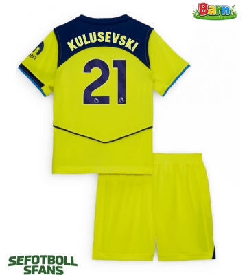 Tottenham Hotspur Dejan Kulusevski #21 Tredjeställ Barn 2025-26 Kortärmad (+ Korta byxor)